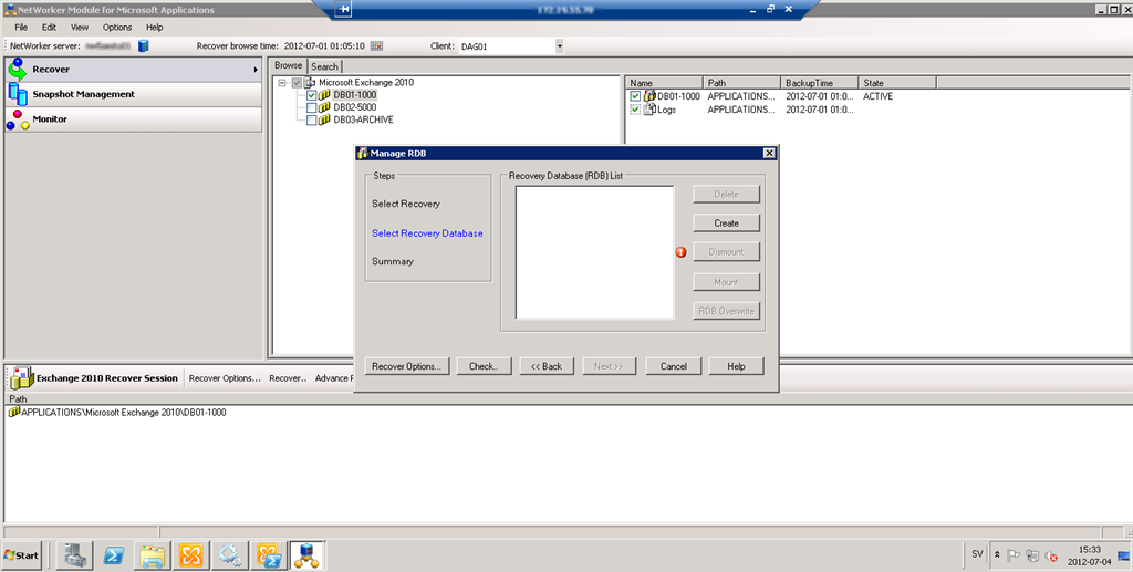 Exchange database. Общедоступные папки в Exchange 2010. RDB database. Exchange 2010 просмотр списка баз.
